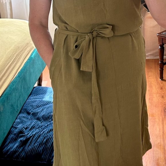 BRAND NEW Twigg & Feather Josie Dress in Olive - Picture 2 of 5